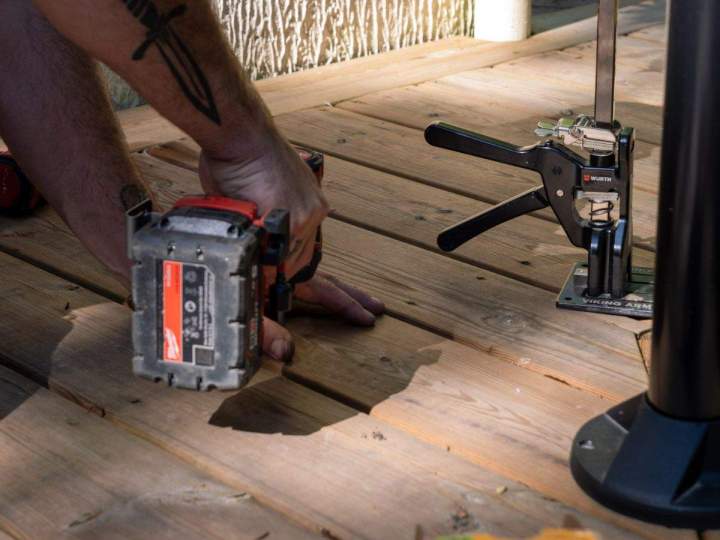 Réalisation de terrasse en bois Sèvremoine