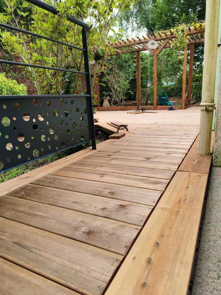 Aménagement terrasse Sèvremoine